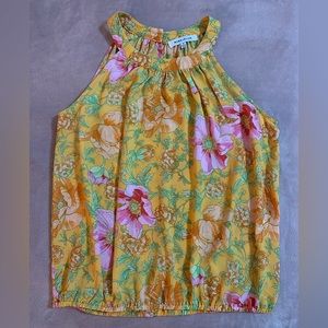 Rose+Olive Floral Tank Top